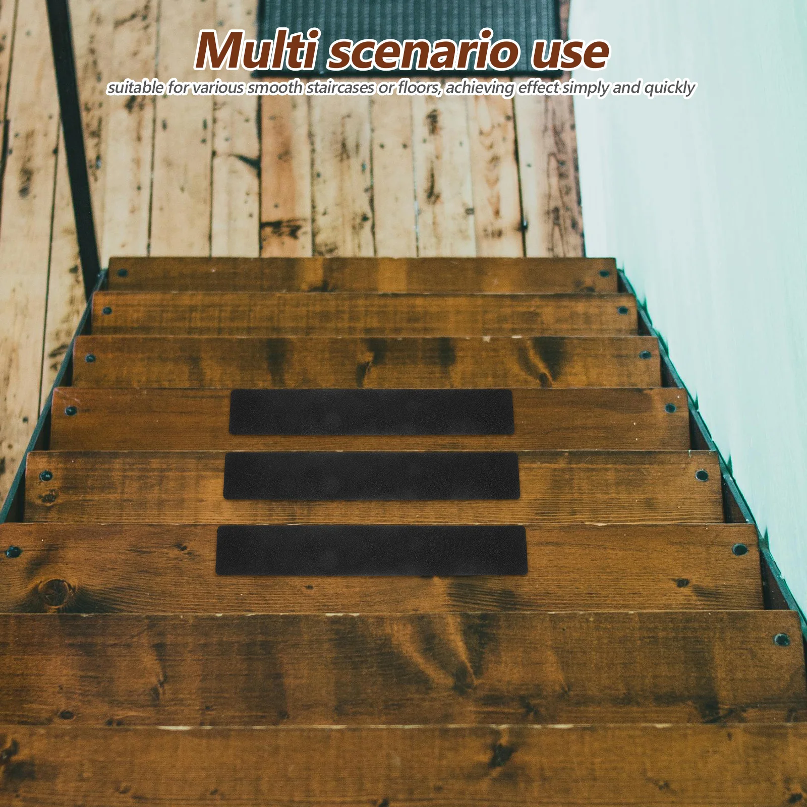 

20m Stair Anti-Slip Tape Weatherproof Enhancer for Tread Tape for Steps Non Skid Step Strips