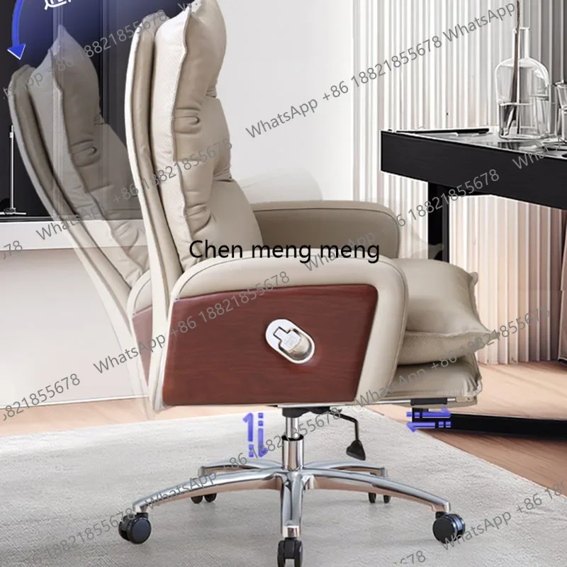 

Офисное кресло F150Floor Executive: роскошное, на колесиках, для гостиной и офиса, мобильное, с высокой спинкой, Cadeira Para Escritorio, мебель