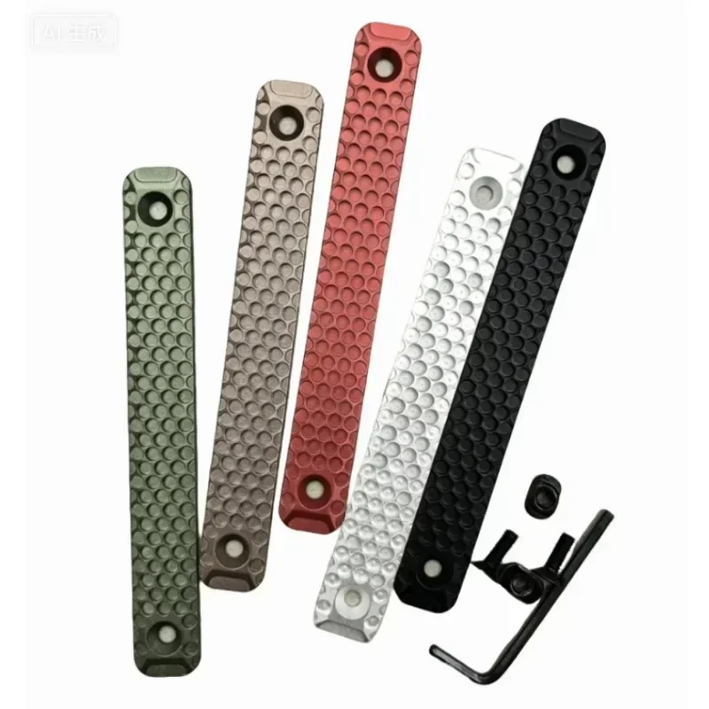 2026 NEUE CNC Metall MLOK Handschutzabdeckungen Matrix Dune Dragon Scale Pop Honeycomb für SLR MK8 Schiene Taktisches Zubehör – Detail 5