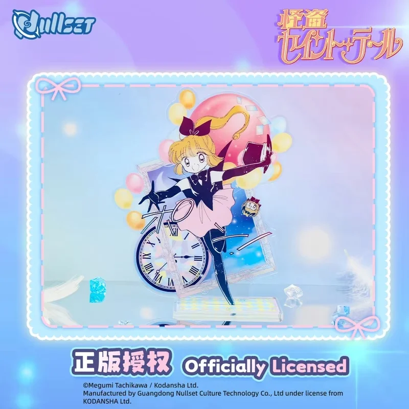 [Nullset] gafas auténticas nuevas de acrílico Monster Thief Saint Girl, gafas de pie Monster Thief Feather Hill Ya Mei, regalos periféricos de animé