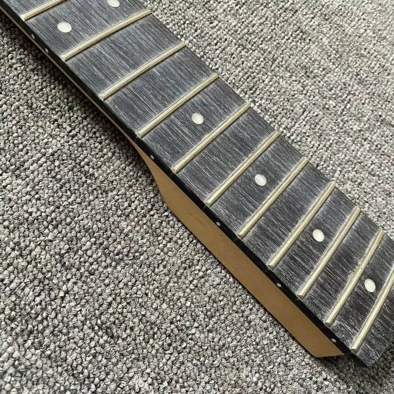 SN721 EKO Bass Guitar 21 Frets Electric Bass Neck 4 Strings Version Maple+Rosewood DIY Replace Guitar Parts