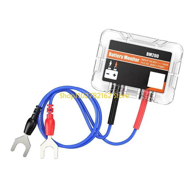 

547B Professional 12V Battery Assessment Tool Compact Battery Analyzers Quick Precise Evaluation for Car Owners & Technicians