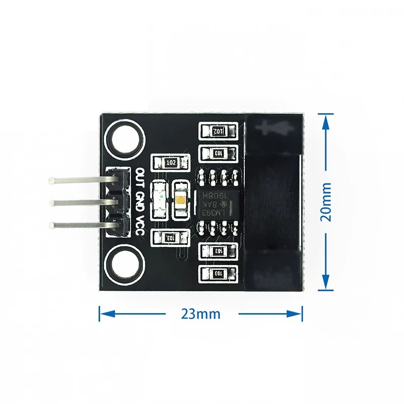 Beam photoelectric sensor Electric counter module LM393 motor count speed sensor module test module groove coupler module