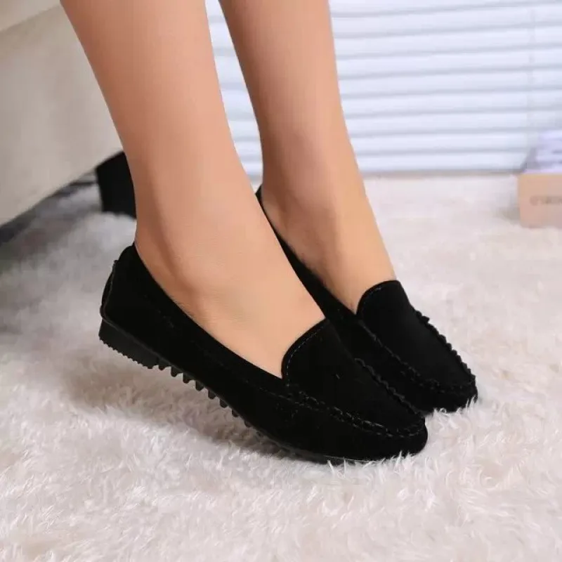 2024 Fashion Casual Lofers Women\'s Flat Shoes Ladies Elegant Butterfly-Knot Comfortable Shoes Women Soft Classic Office Shoes