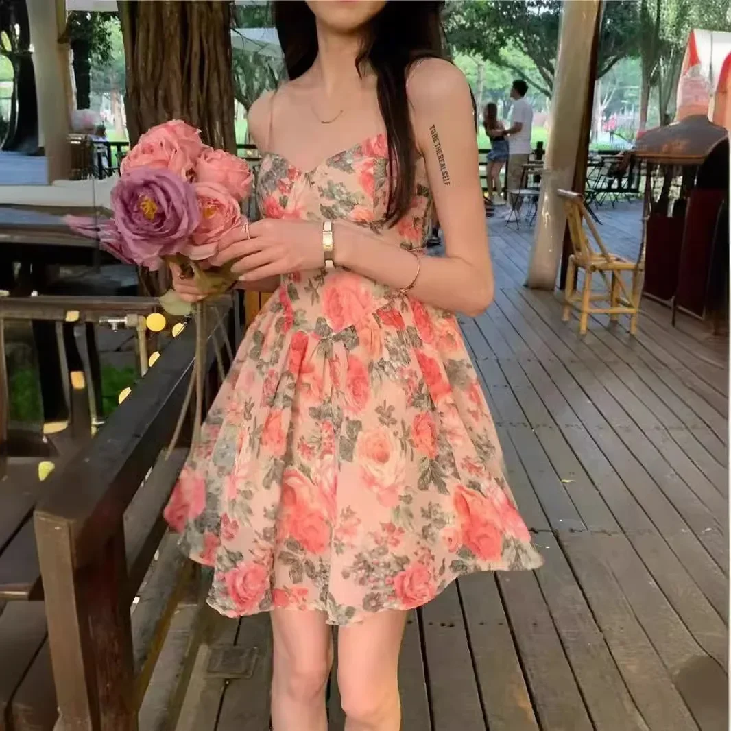 2025 Hottest! Summer Sweet Aesthetic Bday Dress - Tank Mini | Slimming Cropped, Smooths Silhouette for Women Mini Dress