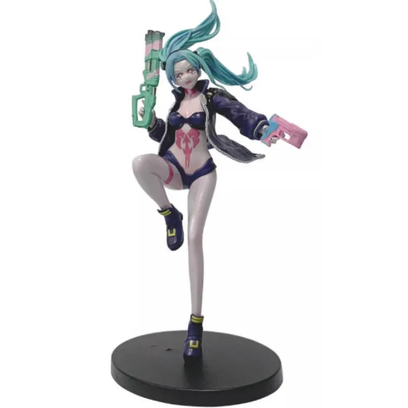 Cyberpunk: figura de ação Edgerunners Lucyna Kushinada David Martinez modelo personagem de anime bonito desenho animado ornamento de chassi de mesa