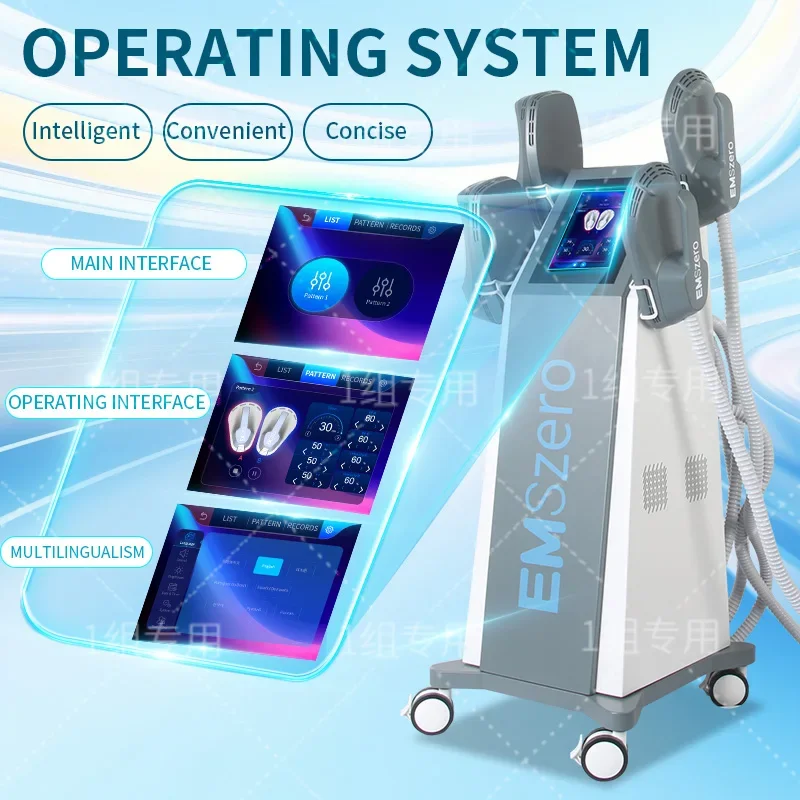 

2024 EMSzero Neo Body Sculpting Machine Shaping 14 Teslas 6500W 200hz EMS Radio Frequency RF Muscle Stimulator Device