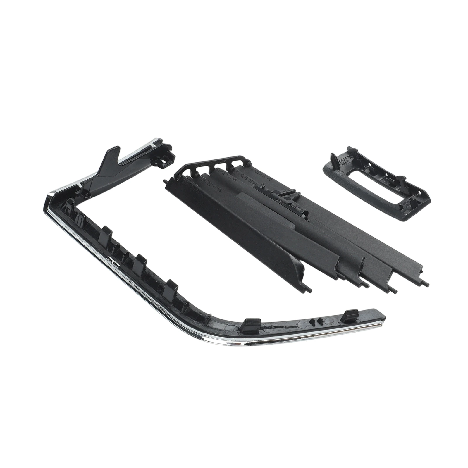 Car Interior Upgrade Air Vent Grille Accessory Perfect Fitment Scratch-Resistant Finish Tool-Free Installation