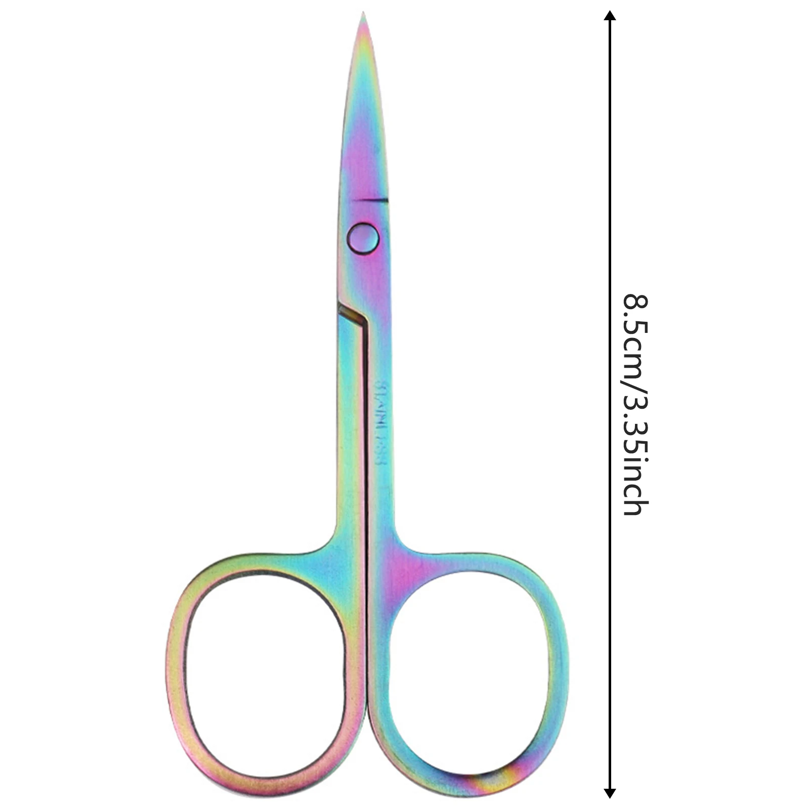 Tragbarer Augenbrauenschneider für Frauen, tragbare Mini-Schere für Augenbrauen, Nasenhaar, Wimpern, Trimmen, Make-up-Werkzeuge und Zubehör