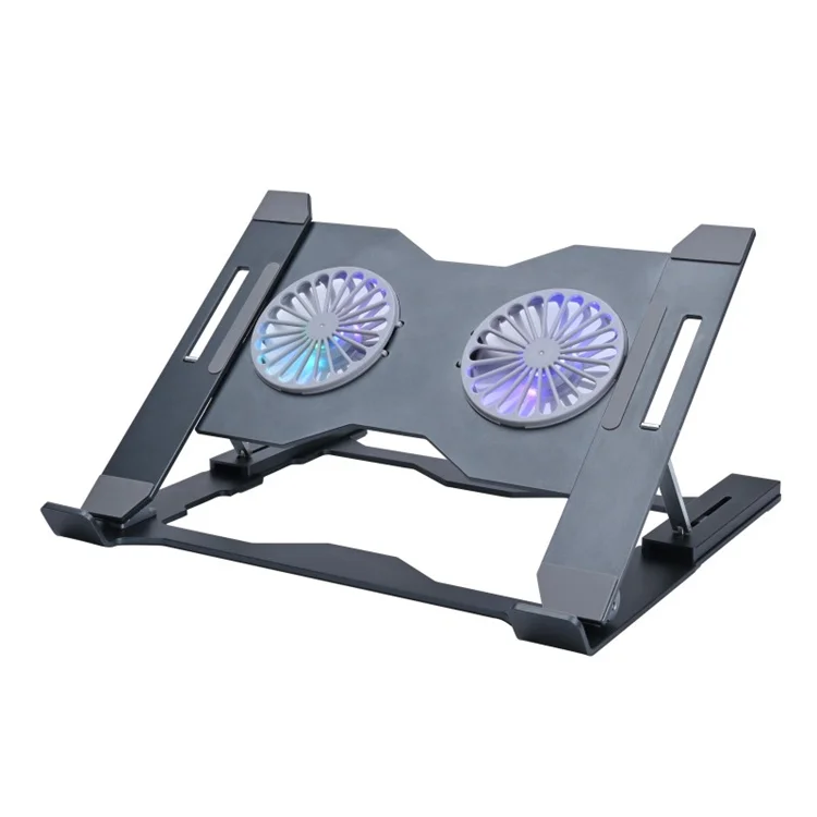 Guide Rail Automatic Shift Aluminum Alloy Laptop Holder Adjustable Ergonomic Notebook Cooling Computer Bracket For Desk