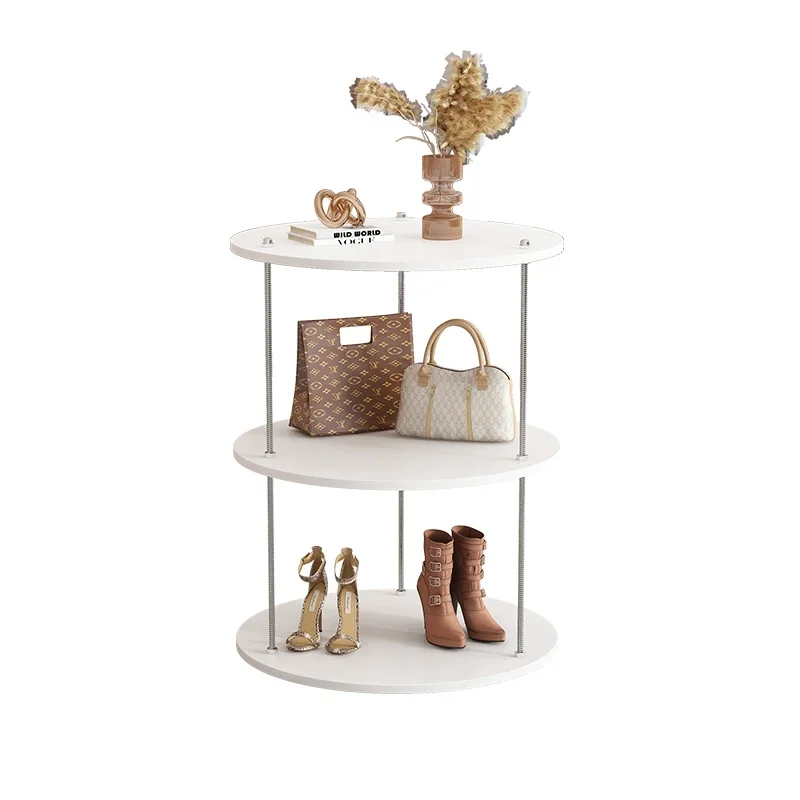Round new display stand Cosmetics Shoes Products Showcase Display Rack Supermarket Stack Head Maternal and Infant Display Cabine