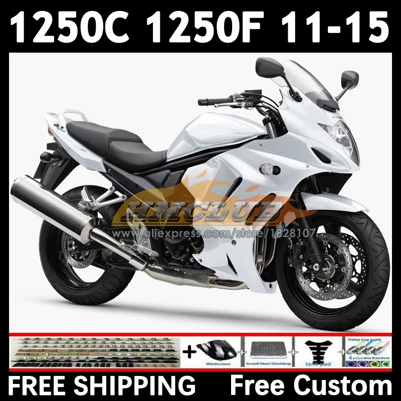 Bandit For SUZUKI GSX1250F GSX1250 FA C 11 12 13 14 15 35No.29 white pearl GSXF1250 GSX1250C 2011 2012 2013 2014 2015 Fairings