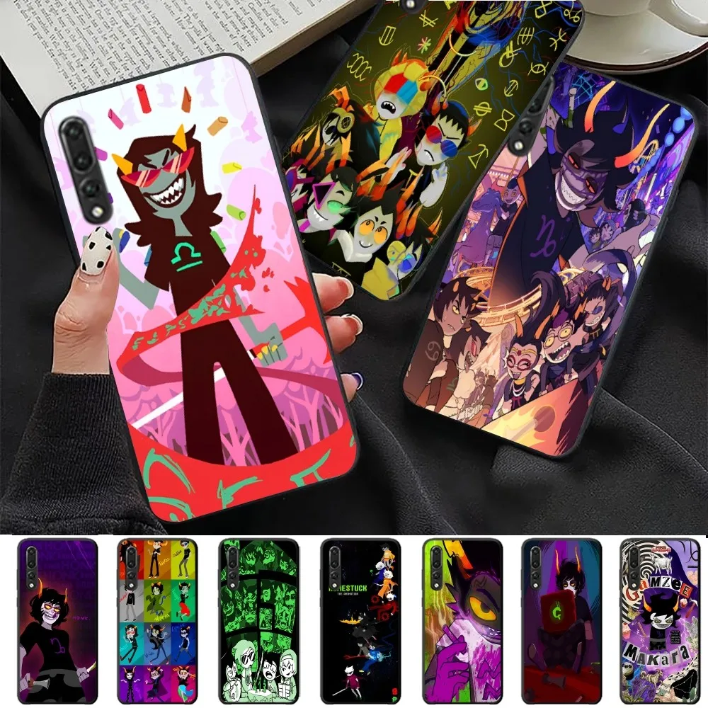 H-Homestuck T-Trolls Phone Case For Huawei P 8 9 10 20 30 40 50 Pro Lite Psmart Honor 10 Lite 70 Mate 20lite