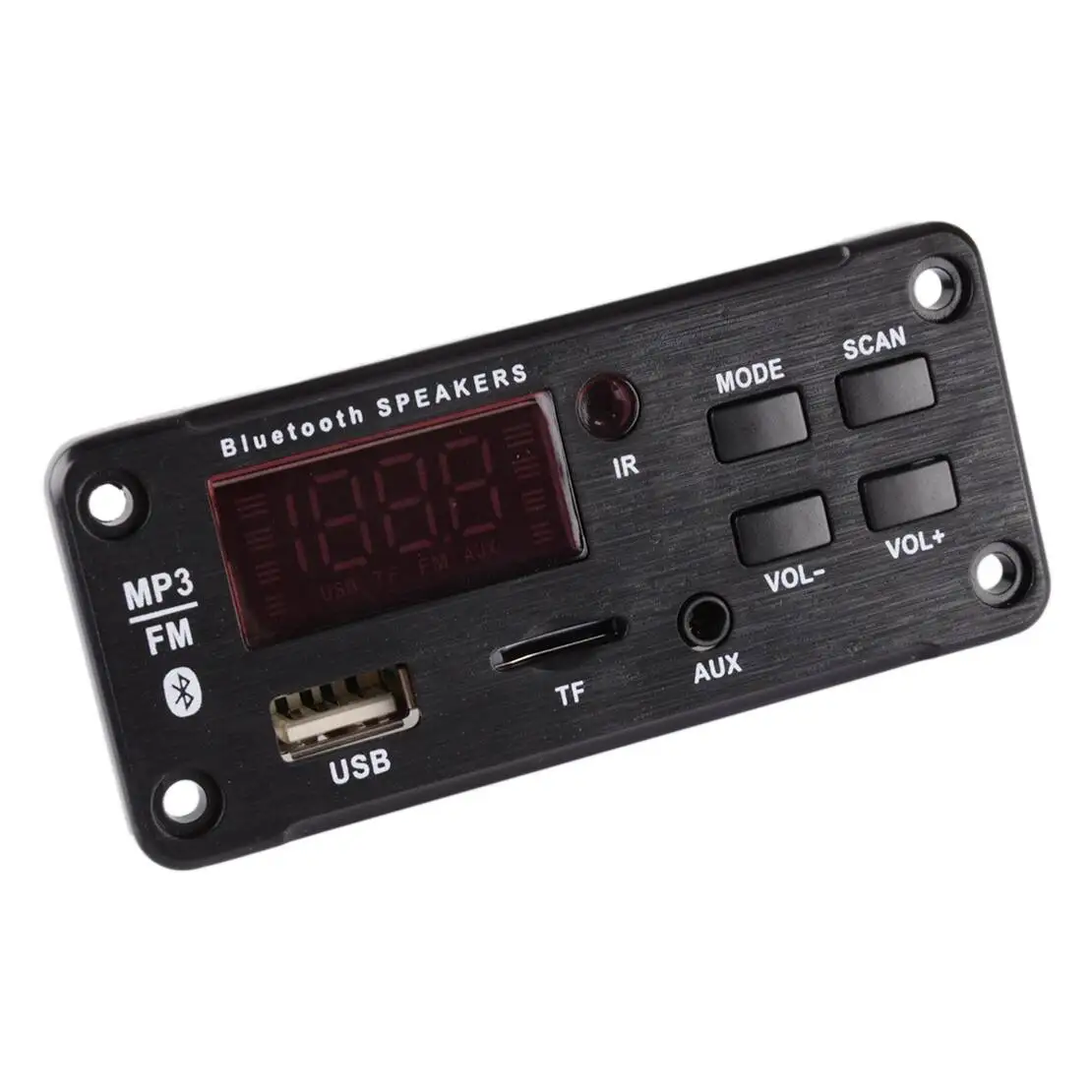 Car 50W Amplifier Bluetooth 5.0 MP3 Player Decoder Board 12V FM Speaker Module