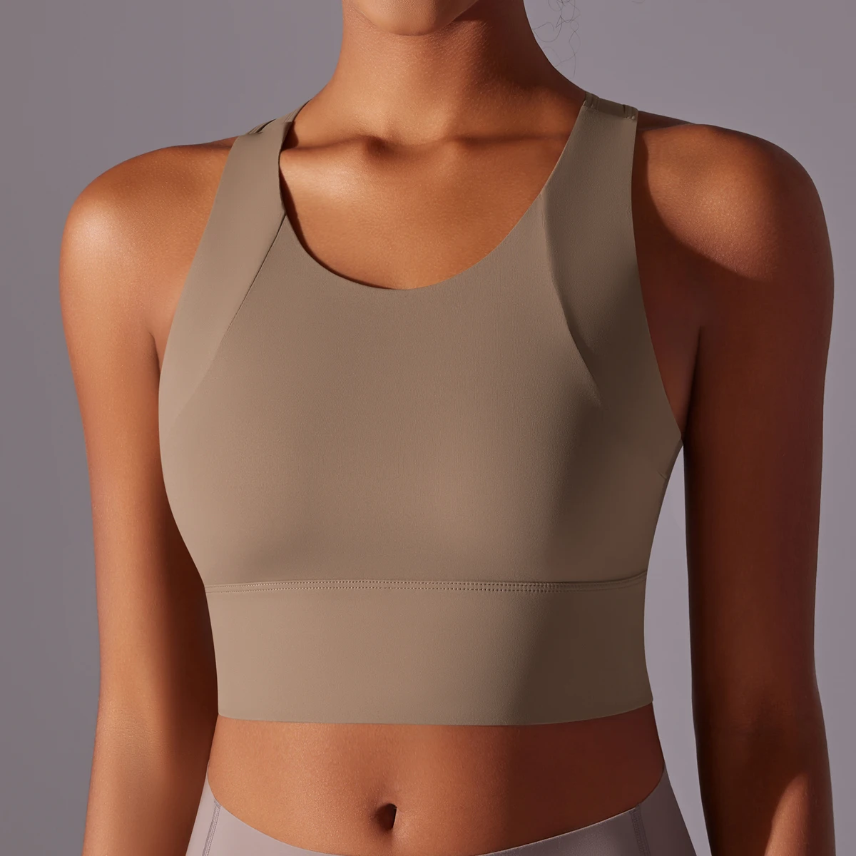Nylon Sexy Women\'s Sports Bra Top Women Tight Elastic Gym Sport Yoga Bras Crop Top Yoga Clothes Stretch Women Sports Underwear