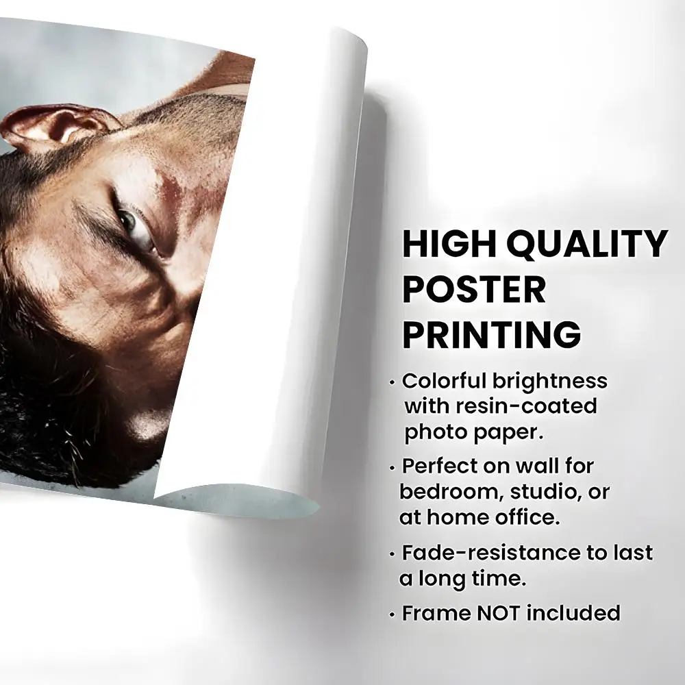 TV Series Spartacus Poster Self-adhesive Art Waterproof Paper Sticker Coffee House Bar Room Wall Decor