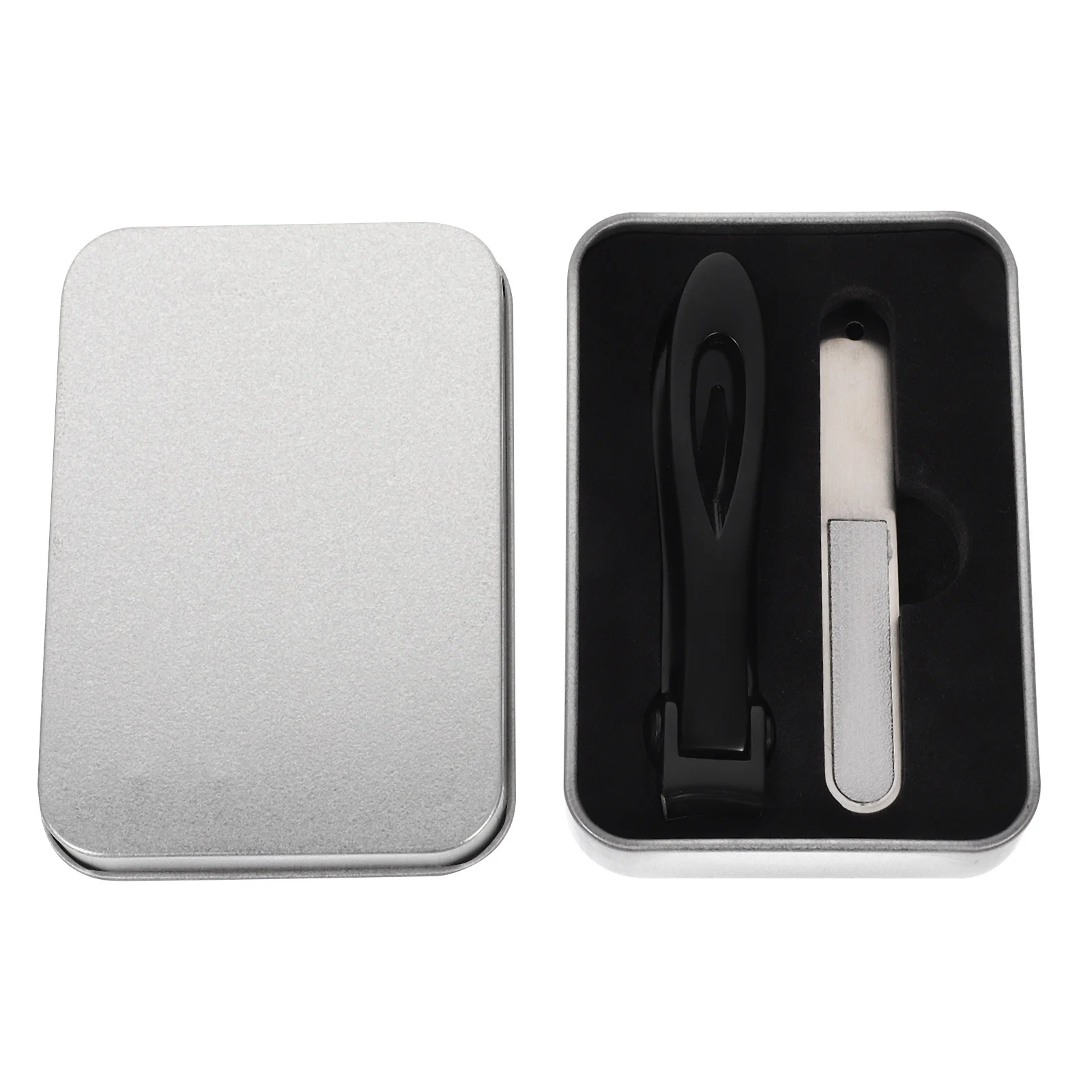 1 conjunto kit cortador de unhas aço inoxidável portátil ferramenta manicure para unhas dos pés aparar pedicure aliciamento cuidados viagem