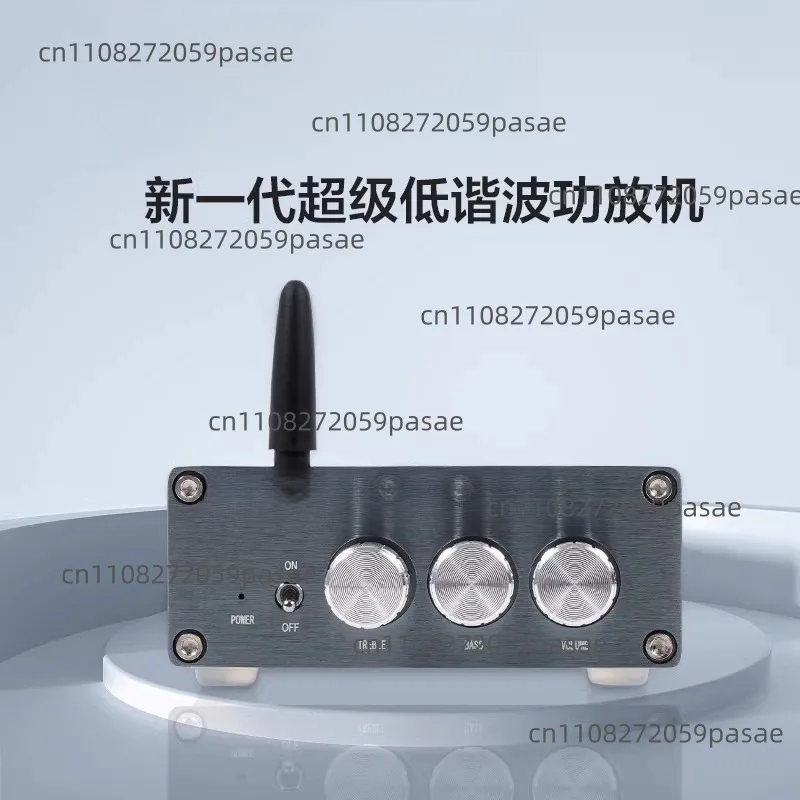 

Цифровой усилитель мощности BL53A TPA3116 2.0, настольный, 100 Вт * 2, с красным индуктивным кольцом, Bluetooth 5.3