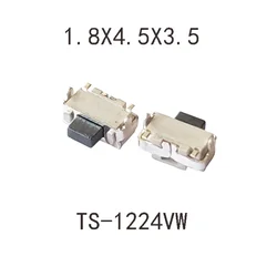 ミニ押しボタンスイッチ,50個,1.8x4.5x3.5mm,固定ボタン,コンピューターマウント