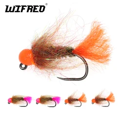 Wifreo 12pcs í
ì€í
ëčë í€ë ìì íëŒìŽ Barbless ì§ê·ž ííŹ Nymphs íëŒìŽ ìČŽìœ Nymphing ëì ëŻžëŒ ìĄìŽ ì°ìŽ ëì