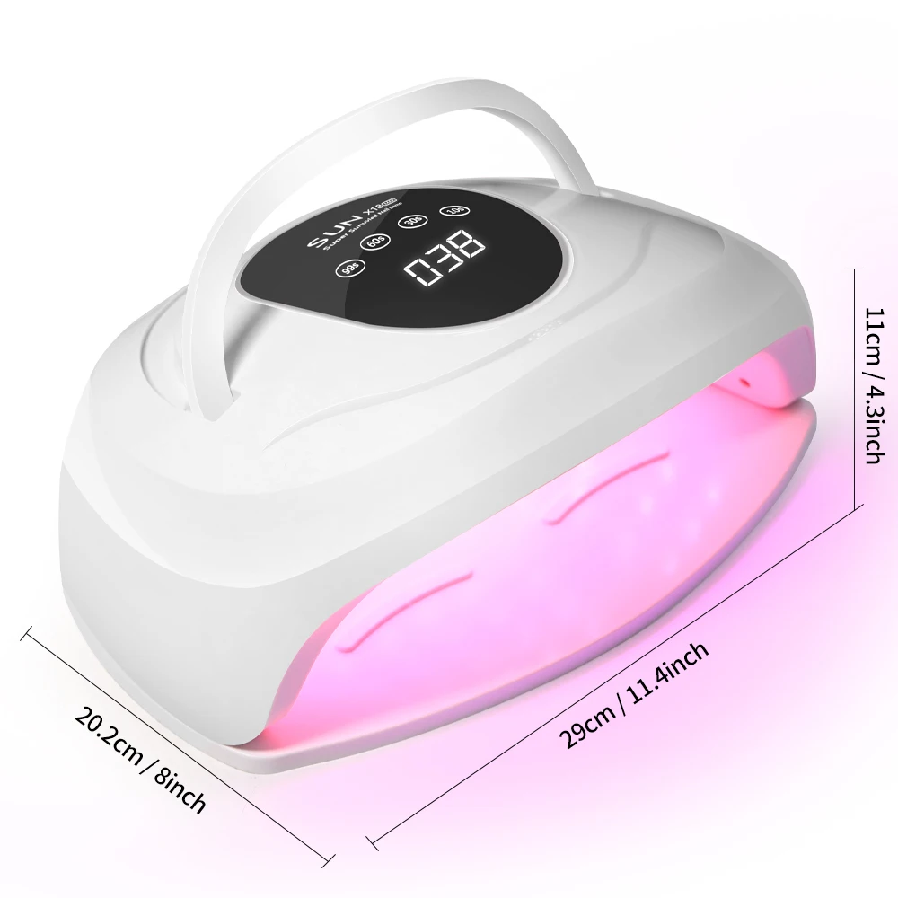 CNHIDS-Lampe à ongles LED pour manucure, sèche-ongles injuste, lampe UV pour durcir le gel UV, vernis à ongles avec détection de mouvement