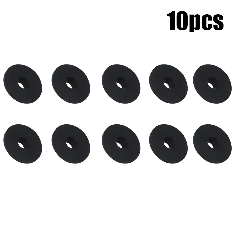 10pcs 6mm 8mm Non Slip Rubber Fittings To Fix Loose Toilet Seats Black Water Tank Screw Sealing Ring M6 M8 Conical Type Gasket