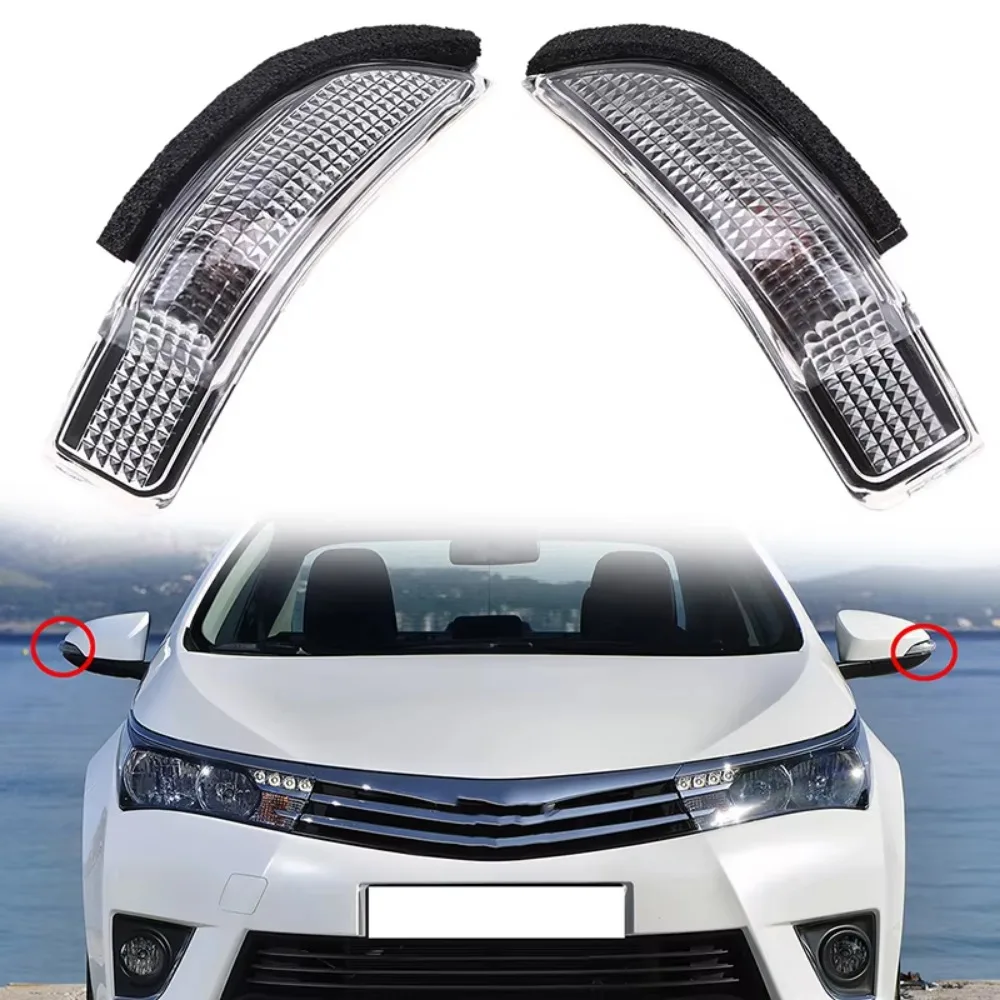 Replaceable Turn Signal Light Left Right Change Lane Indicator Lamp Car Accessories for Toyota Corolla Camry RAV4 Avalon