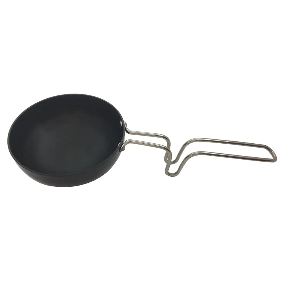 Tadka Pan Indian Aluminium Non Stick Spice Heating Pan Mini Wok Chowka Melting Butter Kadai Vagariya for Cooking Purpose Hote