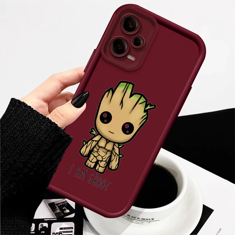 SpiderMan Deadpool Heroic Anime Eye Ladder For Xiaomi Redmi Note 13 12 12C 11 11S 10 10C 10A 9C 9A Pro 5G Cover Phone Case