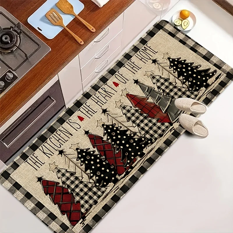 Dark Cottagecore Luna Moth Kitchen Rug Mystical Mushroom Moon Runner Mat Gothic Witchy Hallway Entrance Accent Home Decor