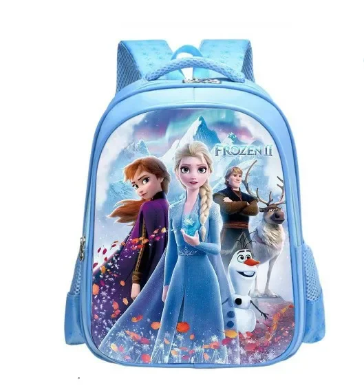 

Disney New girls frozen elsa anna princess Backpacks kids School Bag Breathable kindergarten bag