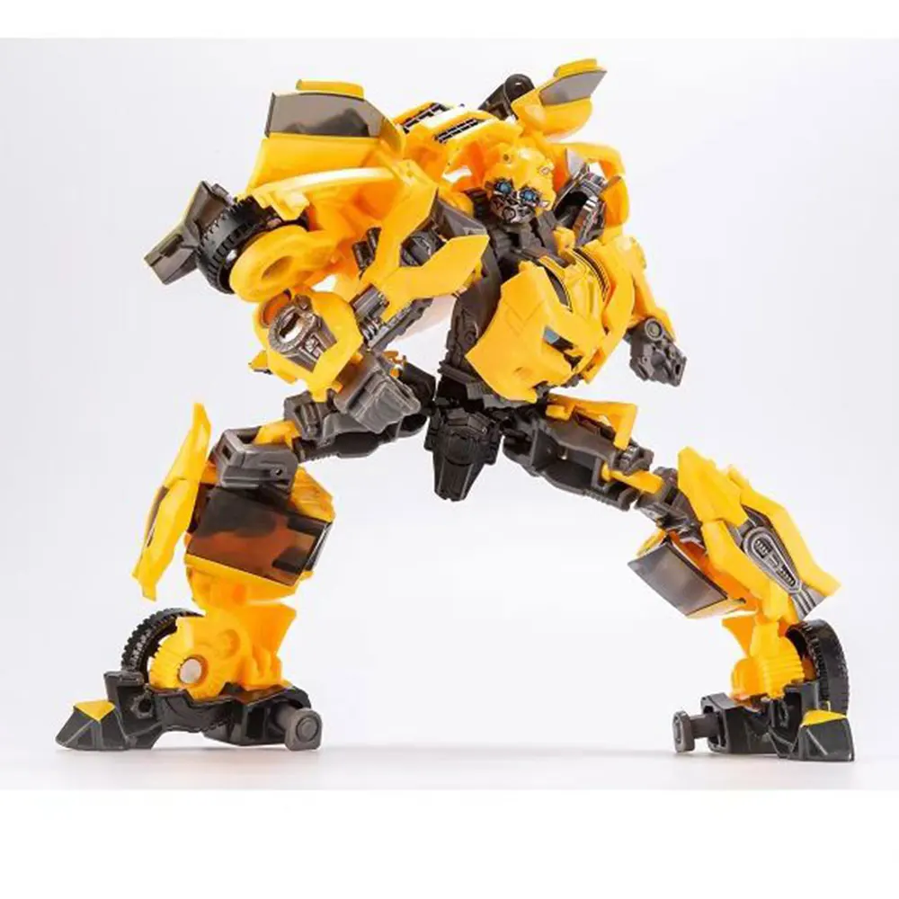 NEW Toy Kids Gift BMB YS-01C Alloy Yellow Bee Transformation Oversize 18cm-21cm Film Warrior Mode Action Figure Robot Model