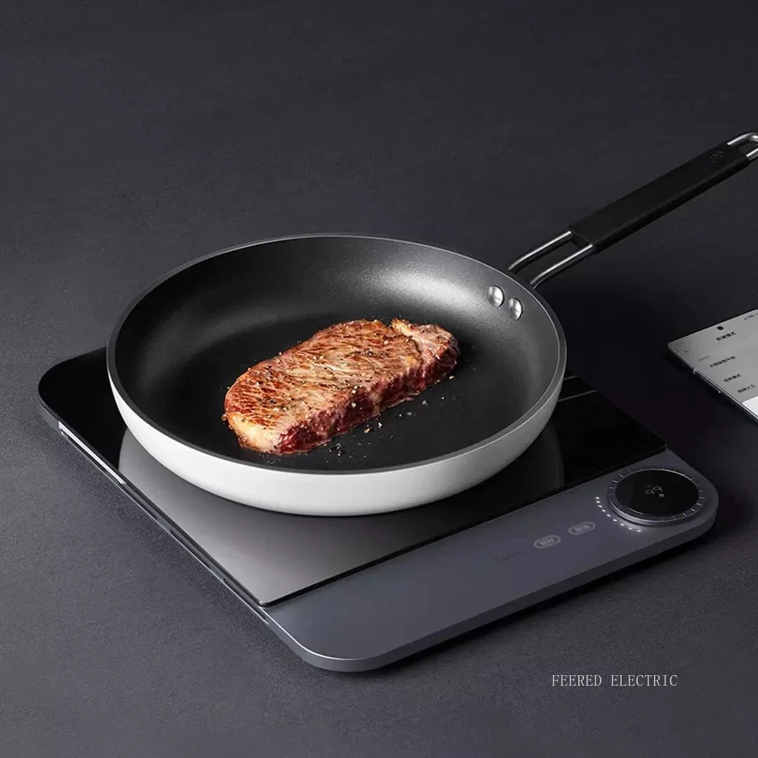 Ultra-thin Induction Cooker Black Slim Body 99 Stops of Firepower Adjustment NFC Flash for Mijia APP