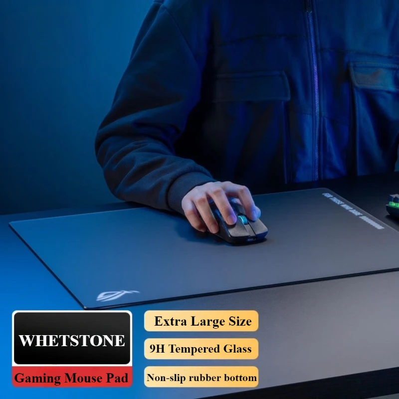 لوحة ماوس للألعاب من الزجاج المقسى الناعم ، حصيرة مكتب مخصصة ، ملحقات الألعاب ، ACE L ، FPS ، طاولة Esport ، ترقية