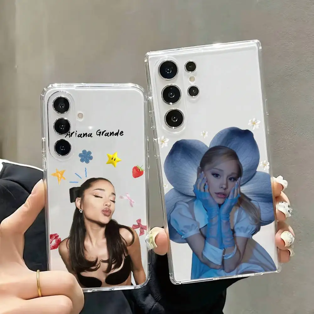 Coquette Dreamy Ahead Ariana Phone Case For Samsung S25,S24,S21,S22,S23,S30,Ultra,S20,Plus,Fe Transparent Cover