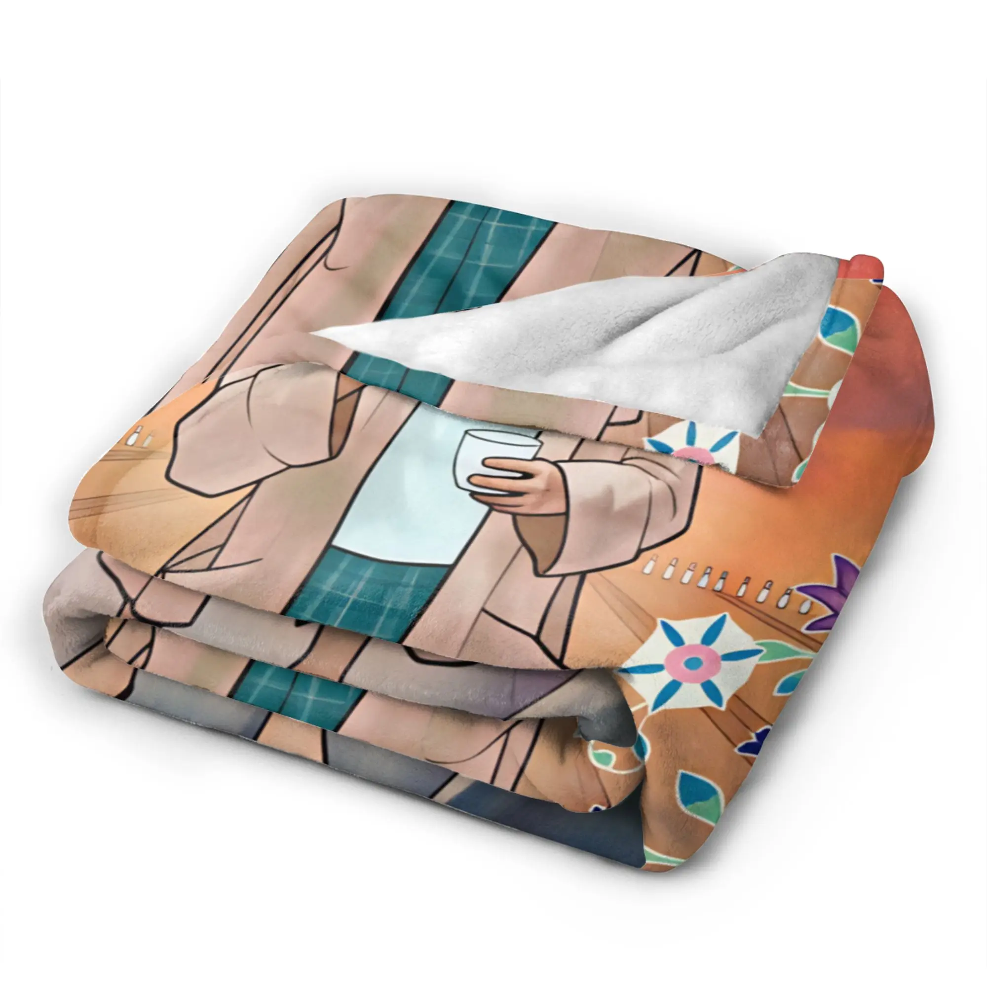 The Dude Big Lebowski Plush Blankets Students  Flannel Throw Blanket For Outdoor Super Warm Custom Quality Bedspread Gift