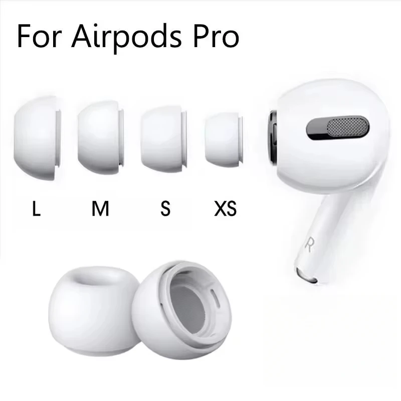 Embouts de pluie pour Airpods Pro 1/2, coussinets d'oreille, étui en silicone, instituts de pression, bouchons d'oreille à trous, coussin, écouteurs