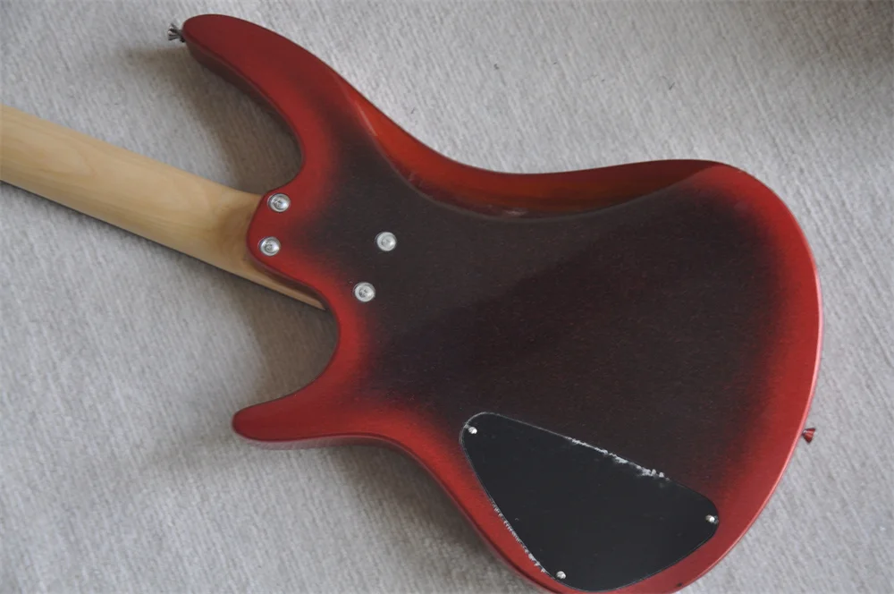 4 Strings Electric Bass Guitar With Rosewood Fretboard Chrome Hardware Customization Service - view 5