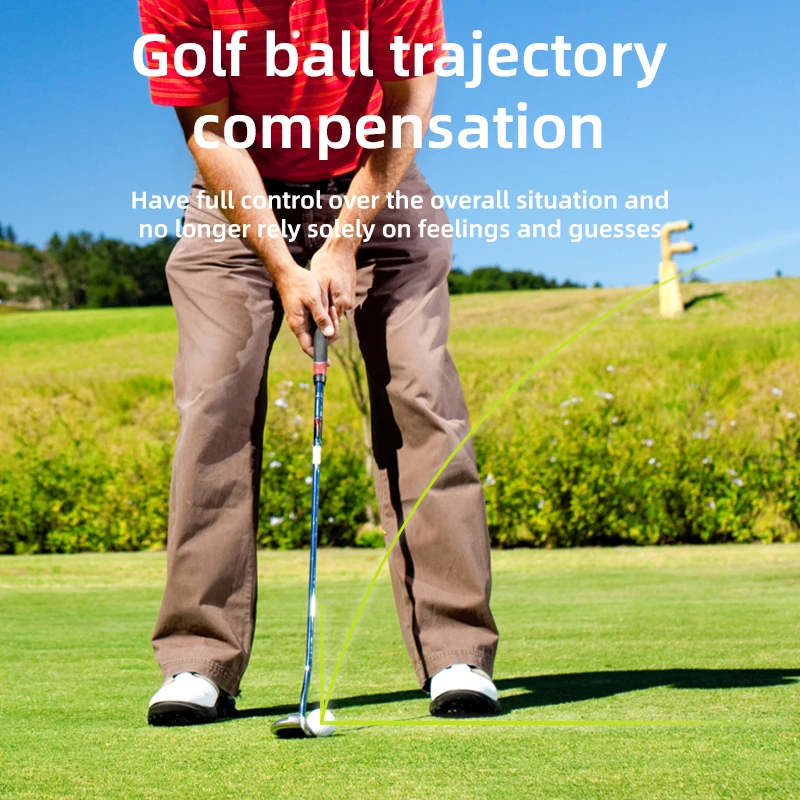 جهاز قياس المسافة بالليزر صغير 6X تكبير مقياس الليزر مسح البناء جهاز تحديد المدى بالليزر 600 YDS لصيد الجولف والرياضات الخارجية