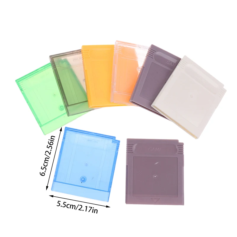 Hohe Qualität Kunststoff Karte Box Shell Fall Für Klassische Gameboy Spiel Patrone Gehäuse Abdeckung Ersatz Mit Schraube
