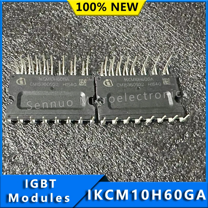 1Pcs IKCM10H60GA Power Driver Module IGBT 3 Phase 600 V 10 A 24-PowerDIP Module