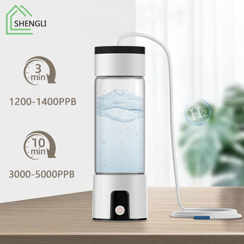 

Бутылка с генератором воды, богатая водородом SPE и PEM, технология мембраны для обмены протона H2, ингаляционное устройство, бутылка с водородной водой