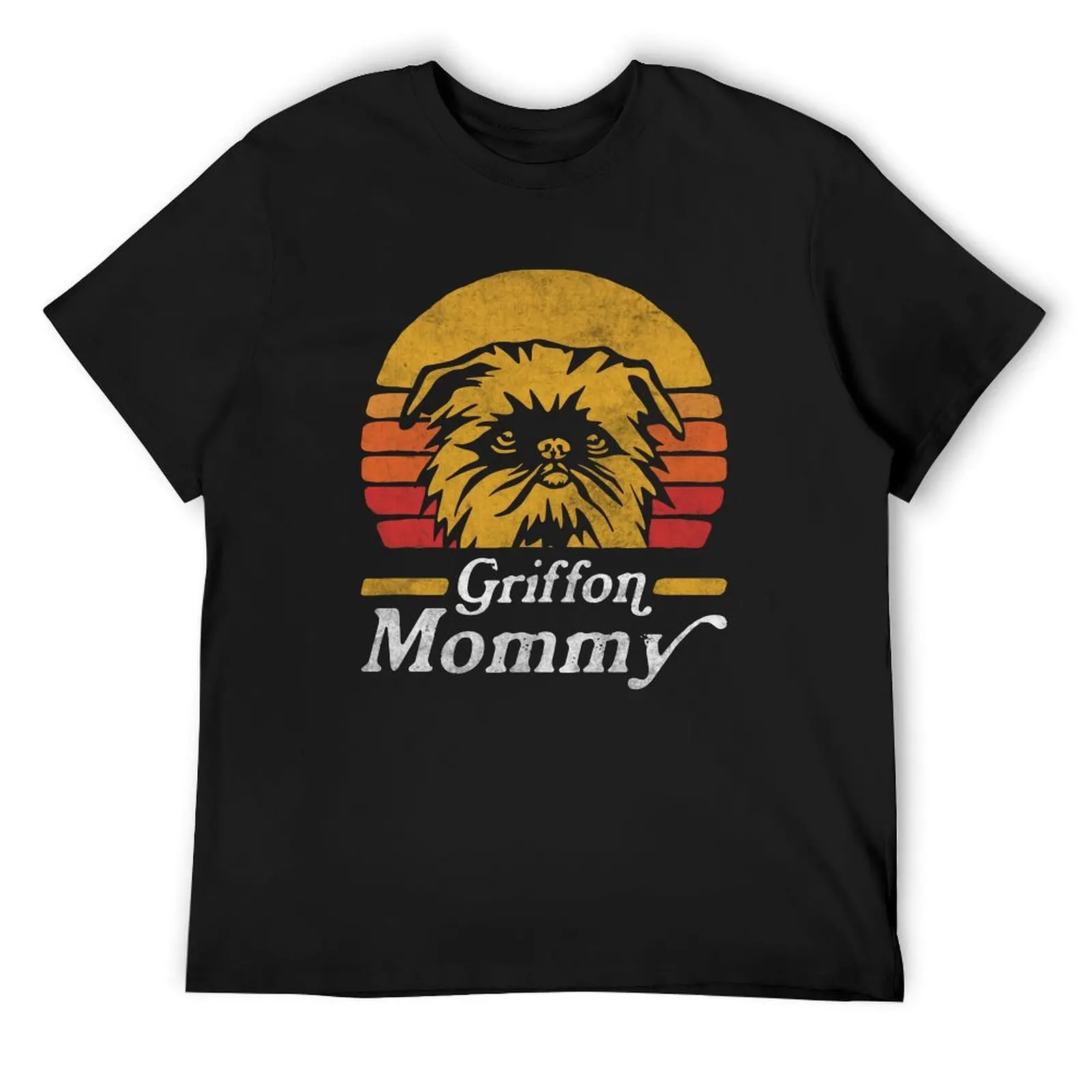 

Retro Vintage Brussels Griffon Mommy T-Shirt croswit shirt man clothes football t shirt mens designer clothes