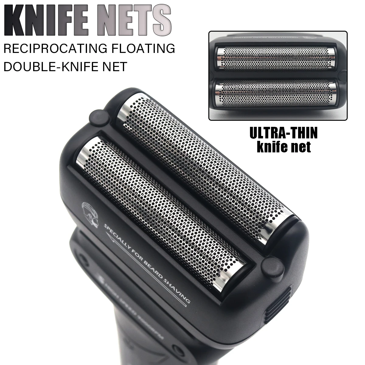 VGR V368 Mensเครื่องโกนหนวดไฟฟ้าคู่ฟอยล์ล้างทําความสะอาดได้ 9000RPM DCมอเตอร์Professionalตัดผมเครื่องโกนหนวดเครื่องโกนหนวดไฟฟ้าสําหรับชาย