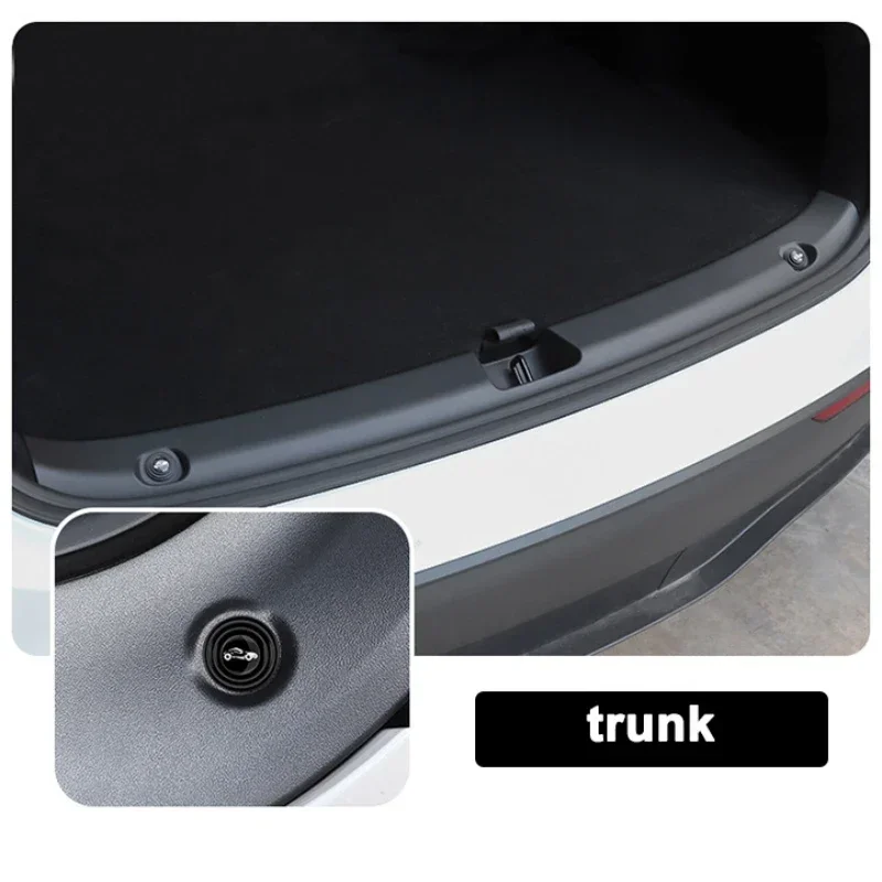 Car Door Shock Pad for Tesla Model 3YX S Anti-collision Closing Anti-shock Protection Soundproof Silent Trunk Buffer Gasket 2023