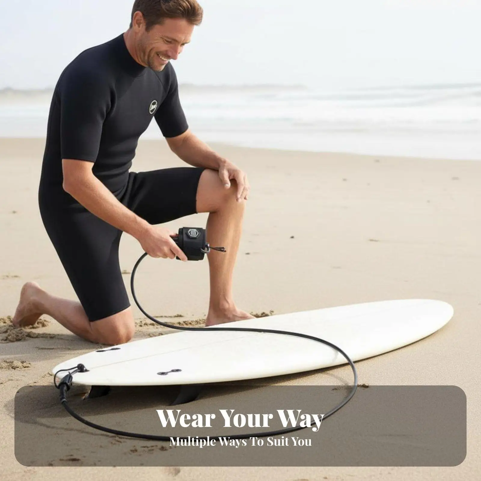 9ft-surf-leash-for-unisex-surfers-longboard-leg-rope-double-swivel-with-comfortable-knee-cuff-durable-cord-for-ocean-wave-riding