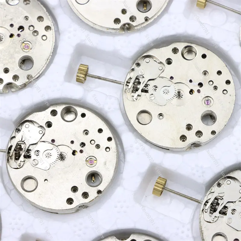 Shanghai 7120 Standard Movement, 19 Jewels Hand-Wind Mechanical Movement, Replacement Watch Repair Part