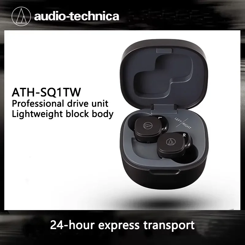 

Audio Technica ATH-SQ1TW Earphones Bluetooth5.0 Music Headphone Low Delay in Ear Waterproof Sport Game Portable Headset