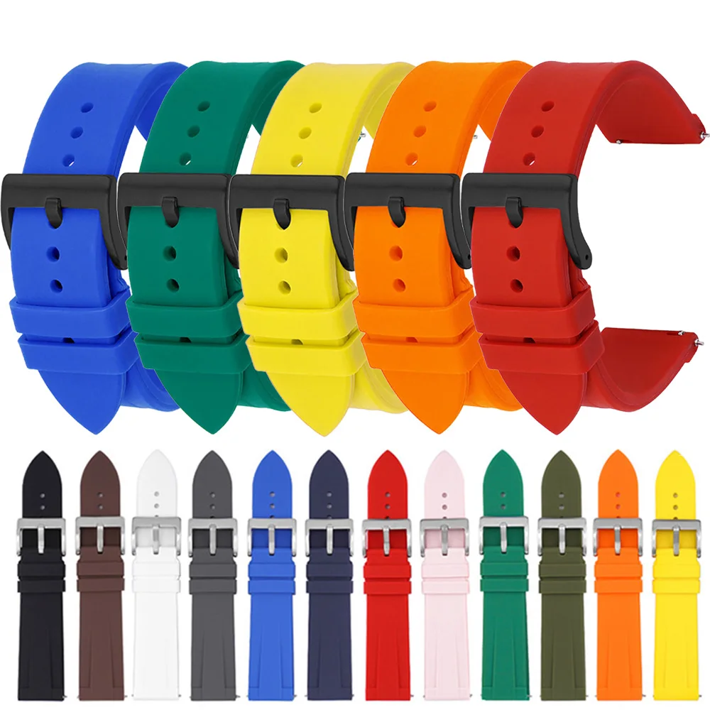 20Mm 22Mm Sport Sil… - image