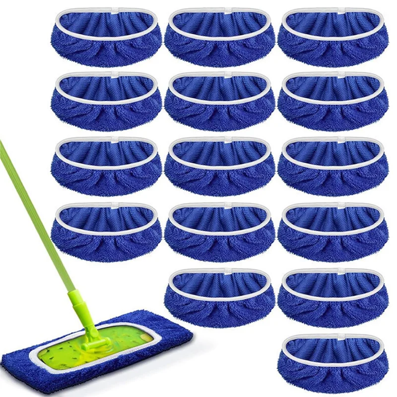 ONCE Compatible With Swiffer Mop Cloth Washable And Reusable Mop Cloth Flat Mop Replacement Cloth Cover